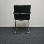 13x Kembo vergaderstoelen | Zwart | Chroom | Stapelbaar, Huis en Inrichting, Stoelen, Gebruikt, -, Zwart, -