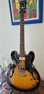 Epiphone ES-335 DOT - Sunburst, Muziek en Instrumenten, Snaarinstrumenten | Gitaren | Elektrisch, Ophalen, Zo goed als nieuw, Hollow body