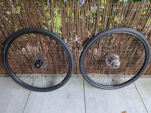 Alexrims Adventurer 2 wielset (shimano, disc, quick release), Fietsen en Brommers, Fietsonderdelen, Gebruikt, Racefiets, Wiel