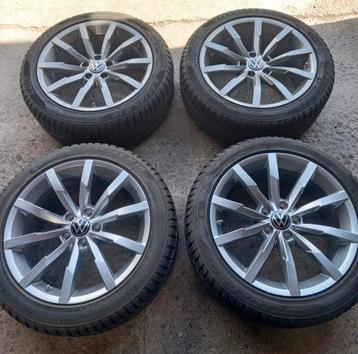 VW Passat B8 / 3G originele velgen 18 inch incl winterbanden beschikbaar voor biedingen