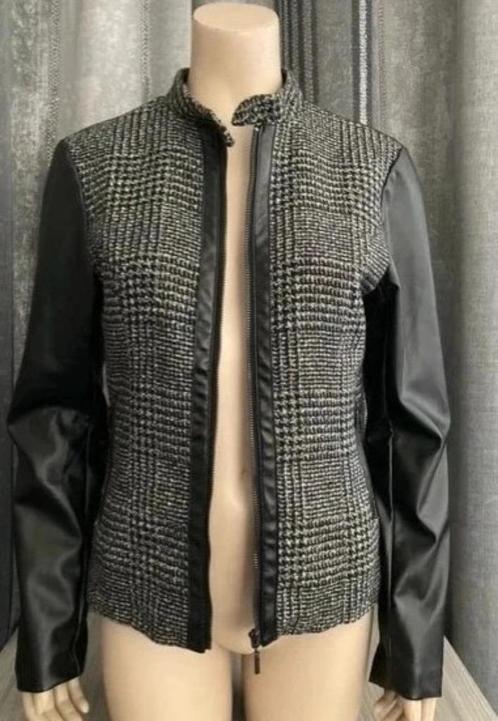 jas nieuw met kaartje maat M, Kleding | Dames, Jassen | Zomer, Nieuw, Maat 38/40 (M), Zwart, Ophalen of Verzenden