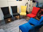 GRATIS set van 6 eetkamerstoelen, Huis en Inrichting, Stoelen, Ophalen, Overige materialen, Gebruikt, Overige kleuren