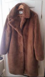 Mooie Next faux fur mantel bont teddy jas, Ophalen, Bruin, Maat 42/44 (L), Gedragen