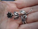 mooie echt zilveren broche TEKA theodor klotz gemerkt, 4 tot 7 cm, Ophalen of Verzenden, Zo goed als nieuw, Zilver