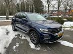 Volkswagen T-Roc 1.0 TSI 115pk 2019 Blauw sport, Voorwielaandrijving, Zwart, Blauw, Leder en Stof