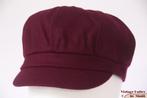 Dames Ballonpet Hawkins bordeaux paars 53-61 stelbaar nieuw, Hawkins, Nieuw, Pet, One size fits all