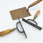 Verschillende gereedschappen: messing troffel, Ophalen of Verzenden