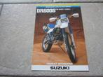 Suzuki DR 600 S brochure folder 1984, Motoren, Handleidingen en Instructieboekjes, Suzuki