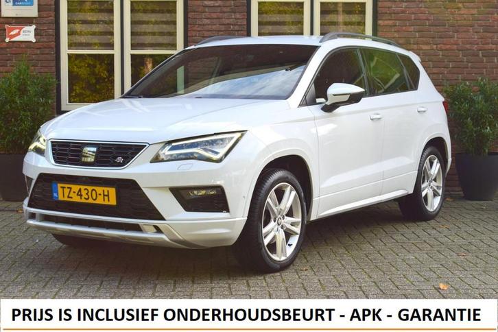 Seat Ateca 1.5 TSI DSG Aut. FR Intense Trekhaak | 360Cam | K, Auto's, Seat, Bedrijf, Te koop, Ateca, 360° camera, ABS, Airbags