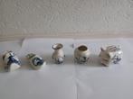 diverse kleine Delfts blauwe objecten, Ophalen