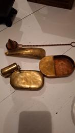 Koperen Spulletjes: Schoenlepel, Centenbak, Tonteldoosje, Ophalen