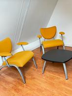 Twee stoelen met bijpassende tafel, Ophalen of Verzenden, 75 tot 100 cm, Eenpersoons, Minder dan 150 cm