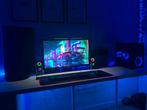 Gaming setup met pc, 16 GB, Met videokaart, Gaming, Zo goed als nieuw