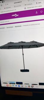 Grote parasol, Ophalen