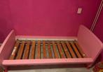 Kinderbed roze, Kinderen en Baby's, Kinderkamer | Bedden, Ophalen of Verzenden, Zo goed als nieuw, 180 cm of meer, 70 tot 85 cm
