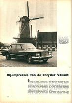 Autokampioen test Chrysler Valiant 1960, Overige merken, Ophalen of Verzenden
