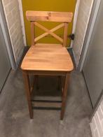 Barkruk ingolf ikea ( 2 stuks beschikbaar), 1 kruk, Ophalen of Verzenden, Zo goed als nieuw, Met voetsteun