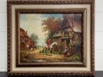 Schilderij “Jachttafereel”, Antiek en Kunst, Ophalen