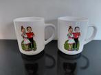 2 Arcopal mokken Suske en Wiske, Overige materialen, Ophalen of Verzenden, Zo goed als nieuw, Overige stijlen