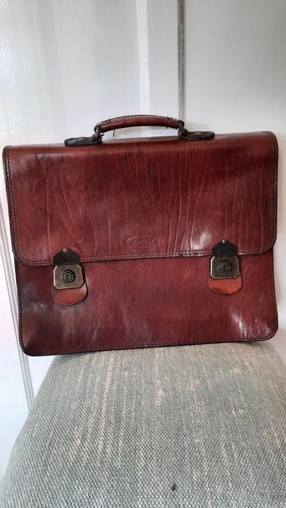 Vintage Merk Partridge Aktetas - Nooit Gebruikt!, Sieraden, Tassen en Uiterlijk, Tassen | Schoudertassen, Nieuw, Overige merken