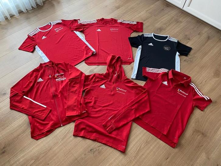 Sportkleding ROC Mondriaan maat M zgan, Kleding | Heren, Sportkleding, Zo goed als nieuw, Overige typen, Maat 48/50 (M), Rood