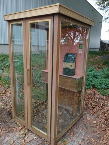 Vintage Telefooncel Belgacom, ruilbieb, bibliotheek beschikbaar voor biedingen