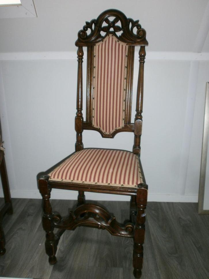 Antieke Stoeltjes 4 Stuks, Antiek en Kunst, Antiek | Meubels | Stoelen en Banken, Ophalen of Verzenden