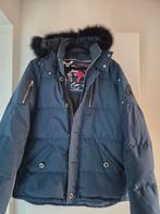 Winterjas Moose Knuckles maat L, Kleding | Heren, Jassen | Winter, Ophalen of Verzenden, Zo goed als nieuw, Blauw