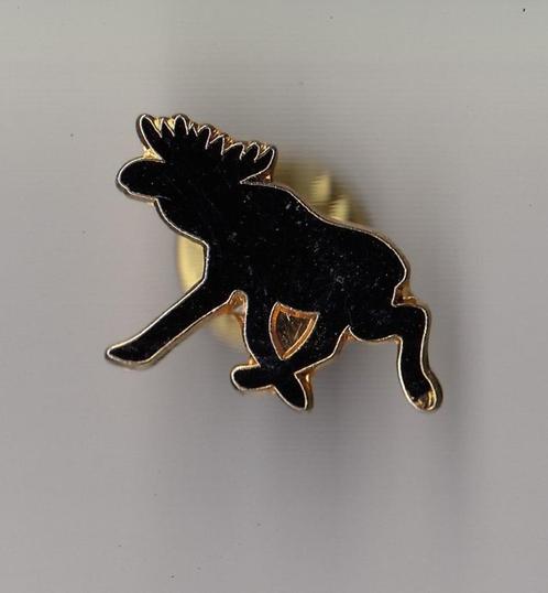 Noorwegen Eland pin emaille, Verzamelen, Speldjes, Pins en Buttons, Gebruikt, Speldje of Pin, Overige onderwerpen, Ophalen of Verzenden