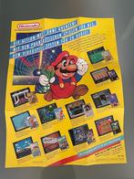 Nintendo reclame poster boekjes, 1 speler, Ophalen of Verzenden, Zo goed als nieuw, Vanaf 3 jaar