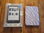 Kobo Clara Colour e-reader met hoes en boeken., Ophalen, 8 GB, 6 inch of minder, Kobo