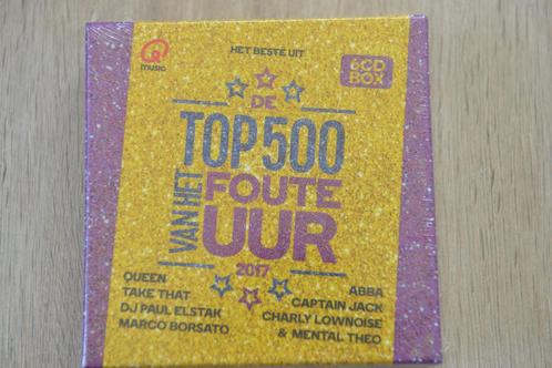 HET BESTE UIT DE TOP 500 VAN HET FOUTE UUR Q-MUSIC 6CDbox, Cd's en Dvd's, Cd's | Verzamelalbums, Nieuw in verpakking, Pop, Boxset