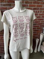 T-shirt met poezen van FB Sister maat XL, Kleding | Dames, Douwenmaat 8-3 Meppel, Info@again.nu, Maat 46/48 (XL) of groter, Ophalen of Verzenden