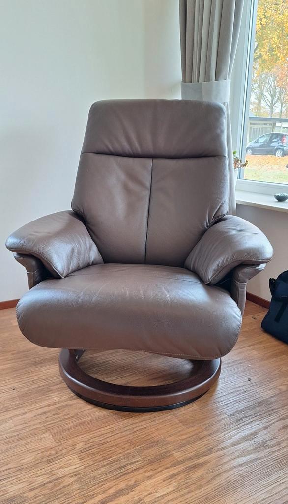 Zo goed als nieuwe HJORT KNUDSEN fauteuil., Huis en Inrichting, Fauteuils, Zo goed als nieuw, Ophalen