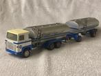 SCANIA 140 vrachtwagen met trailer melkwagen geen Tekno, Hobby en Vrije tijd, Modelauto's | 1:50, Ophalen of Verzenden, Gebruikt