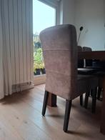 6 nette eetkamerstoelen - december 2023, Ophalen, Overige kleuren, Zo goed als nieuw, Stof