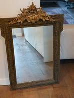Stijlvolle Antieke Franse Spiegel Kuifspiegel, Antiek en Kunst, Antiek | Spiegels, Ophalen, Rechthoekig, 50 tot 100 cm