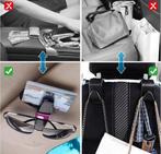 8 X auto organizer clips tassenhouder zonnebril houder pasje, Auto diversen, Nieuw, Ophalen of Verzenden, H, H