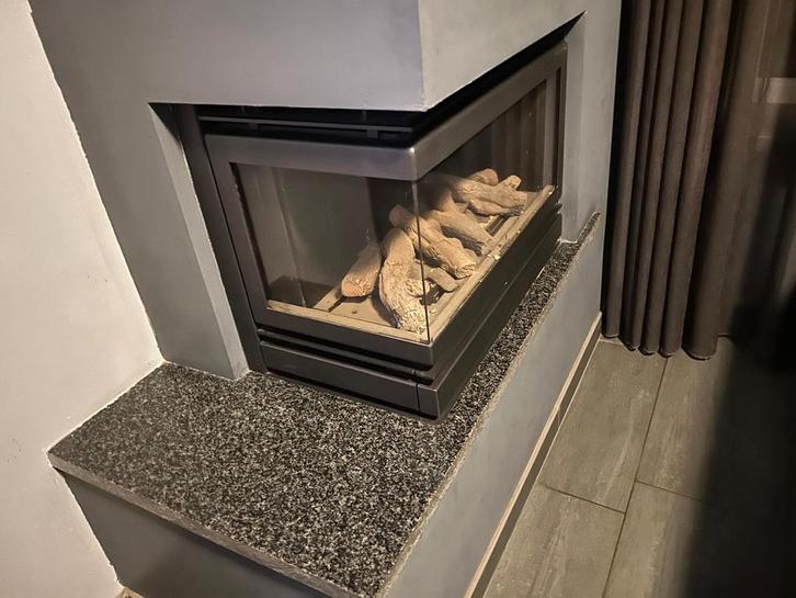 Barbas hoek gaskachel, Huis en Inrichting, Haarden, Gebruikt, Gashaard, Ophalen