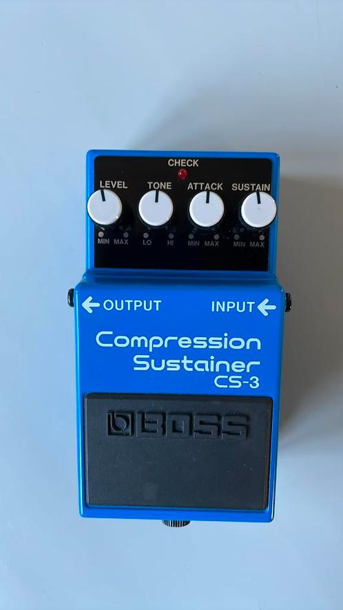 Boss CS-3 compression sustainer, Muziek en Instrumenten, Effecten, Gebruikt, Compressor, Ophalen of Verzenden