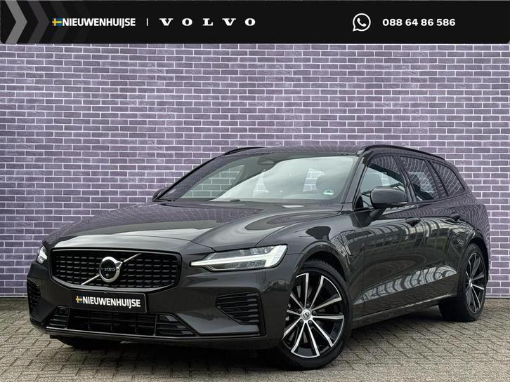 Volvo V60 2.0 T6 Plug-in hybrid AWD Plus Dark | 360° Camera, Auto's, Volvo, Bedrijf, Te koop, V60, 360° camera, 4x4, ABS, Achteruitrijcamera
