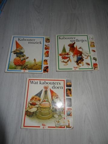 3x Kabouter boek - Rien Poortvliet  beschikbaar voor biedingen