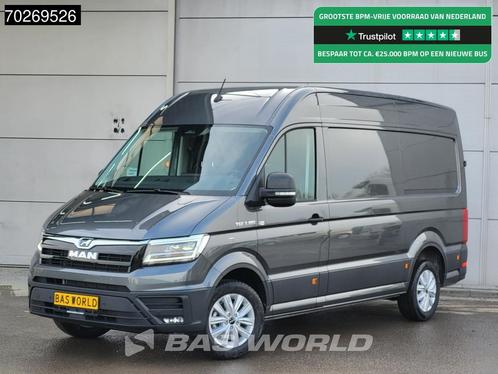 MAN TGE 3.180 Automaat 2025 model Facelift L3H3 Navi CarPlay, Auto's, Bestelauto's, Bedrijf, Te koop, Achteruitrijcamera, Adaptieve lichten