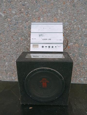 Subwoofer + versterker

 beschikbaar voor biedingen