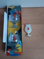 2 Duvel glazen 16,5cl + mooie opener, Ophalen of Verzenden, Nieuw, Glas of Glazen, Duvel