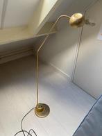 vintage design leeslamp messing, Huis en Inrichting, Lampen | Vloerlampen, Ophalen, Gebruikt, Metaal, 100 tot 150 cm