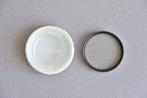 Nikon L39 UV filter incl. Nikon CP-3 cassette # Nieuwstaat #, Ophalen of Verzenden, Zo goed als nieuw, 50 tot 60 mm, UV-filter
