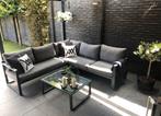 Loungeset, Tuin en Terras, Tuinsets en Loungesets, Ophalen, Zo goed als nieuw, Aluminium, Loungeset