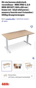 Elektrisch Zit-Sta Bureau - Nieuw!, Ophalen, In hoogte verstelbaar, Nieuw, Stabureau
