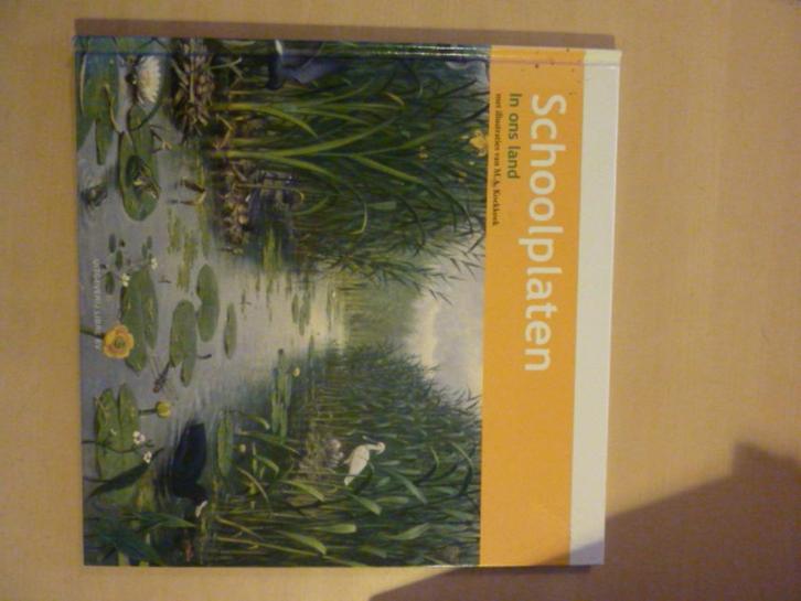 Schoolplaten - In ons land, Boeken, Natuur, Zo goed als nieuw, Bloemen, Planten en Bomen, Verzenden